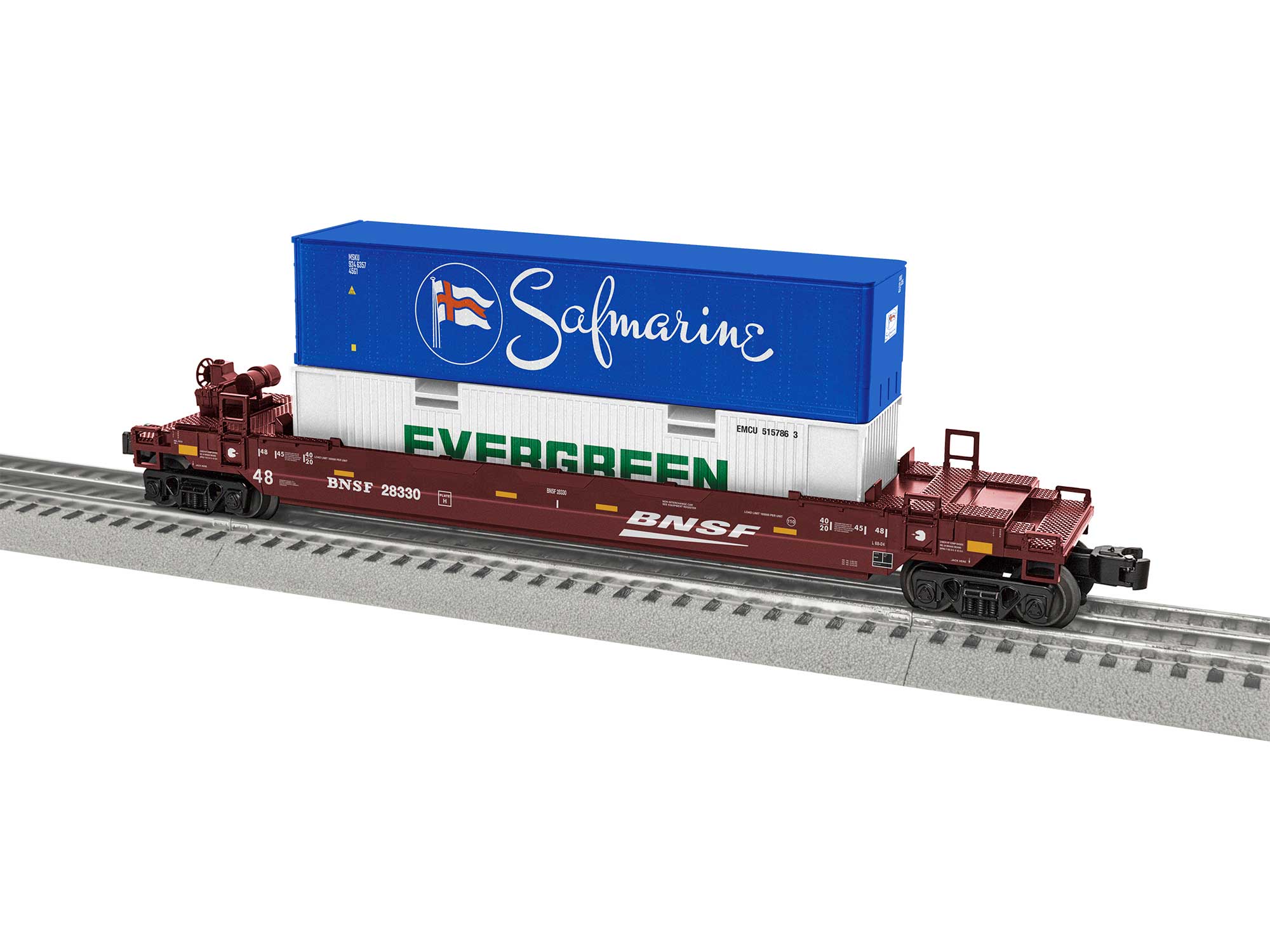 BNSF MAXI STACK W/LOAD