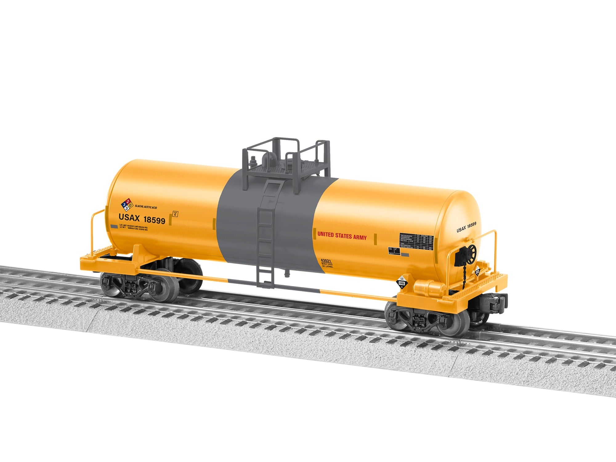 ARMY UNIBODY TANK CAR