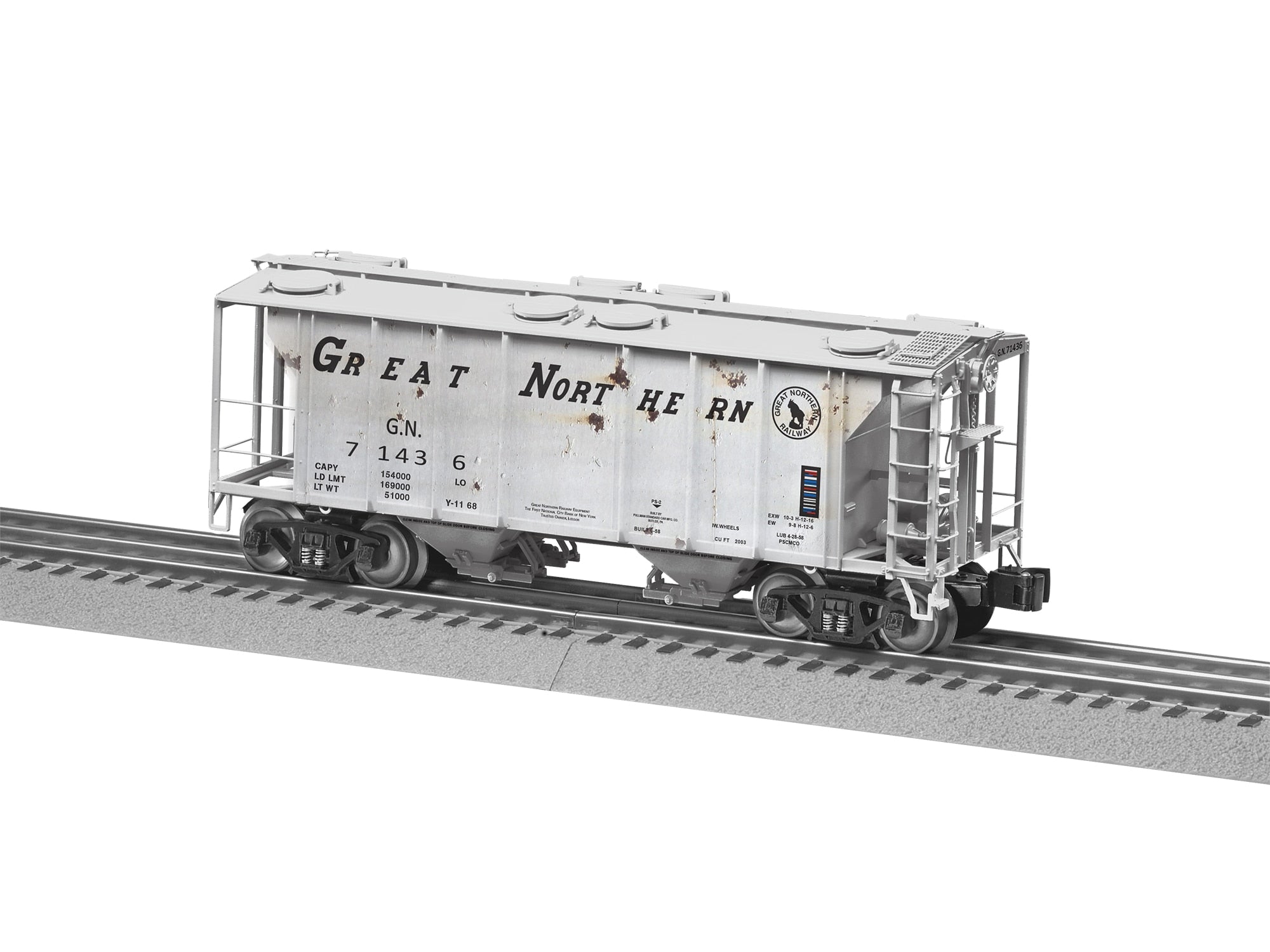 G.N. PS-2 COVERED HOPPER
