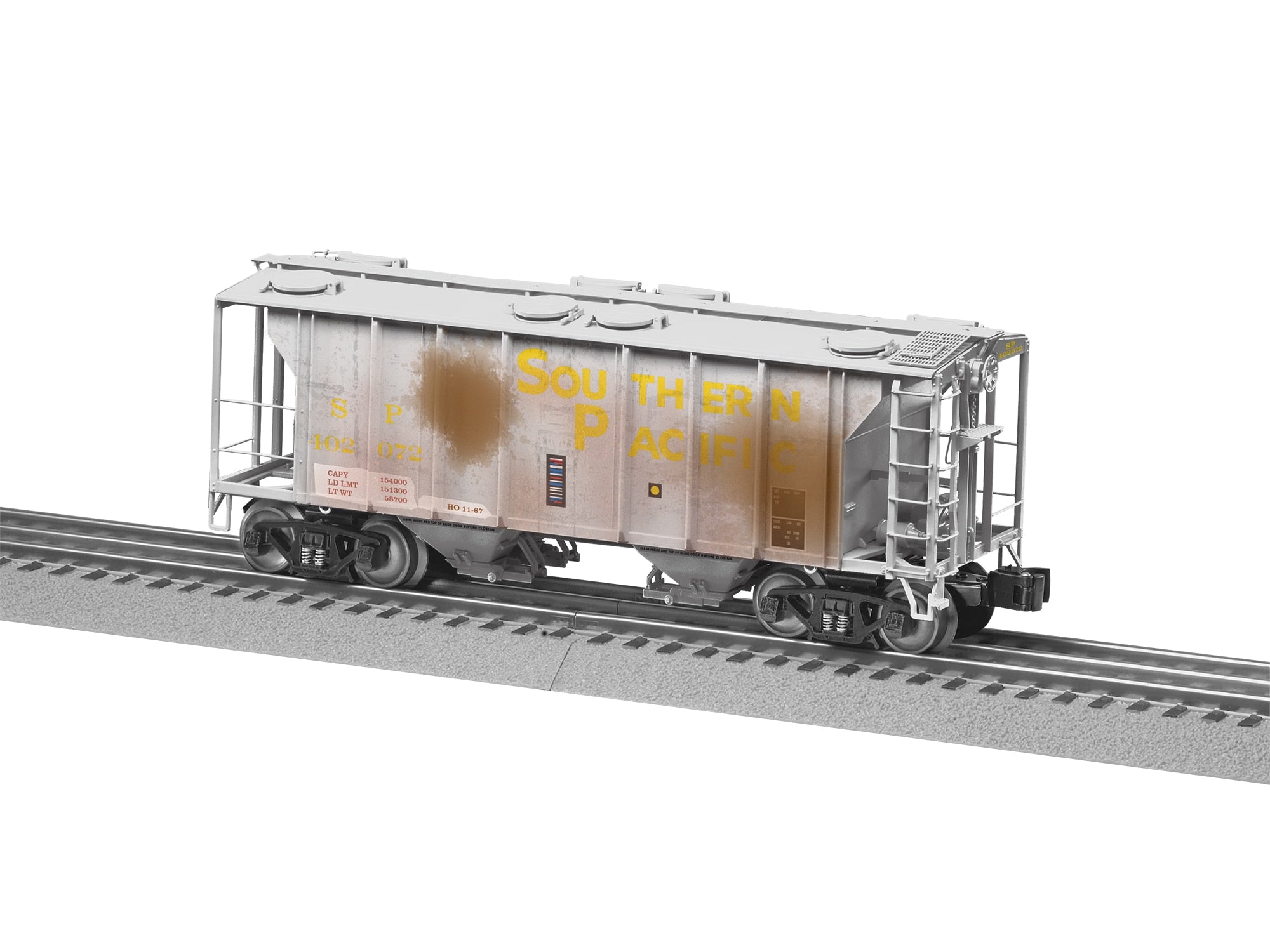 S.P. PS-2 COVERED HOPPER