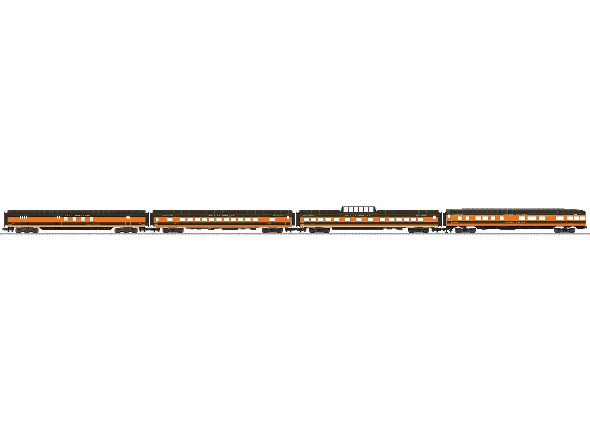 G.N 21 EMPIRE BUILDER PASS 4PK"