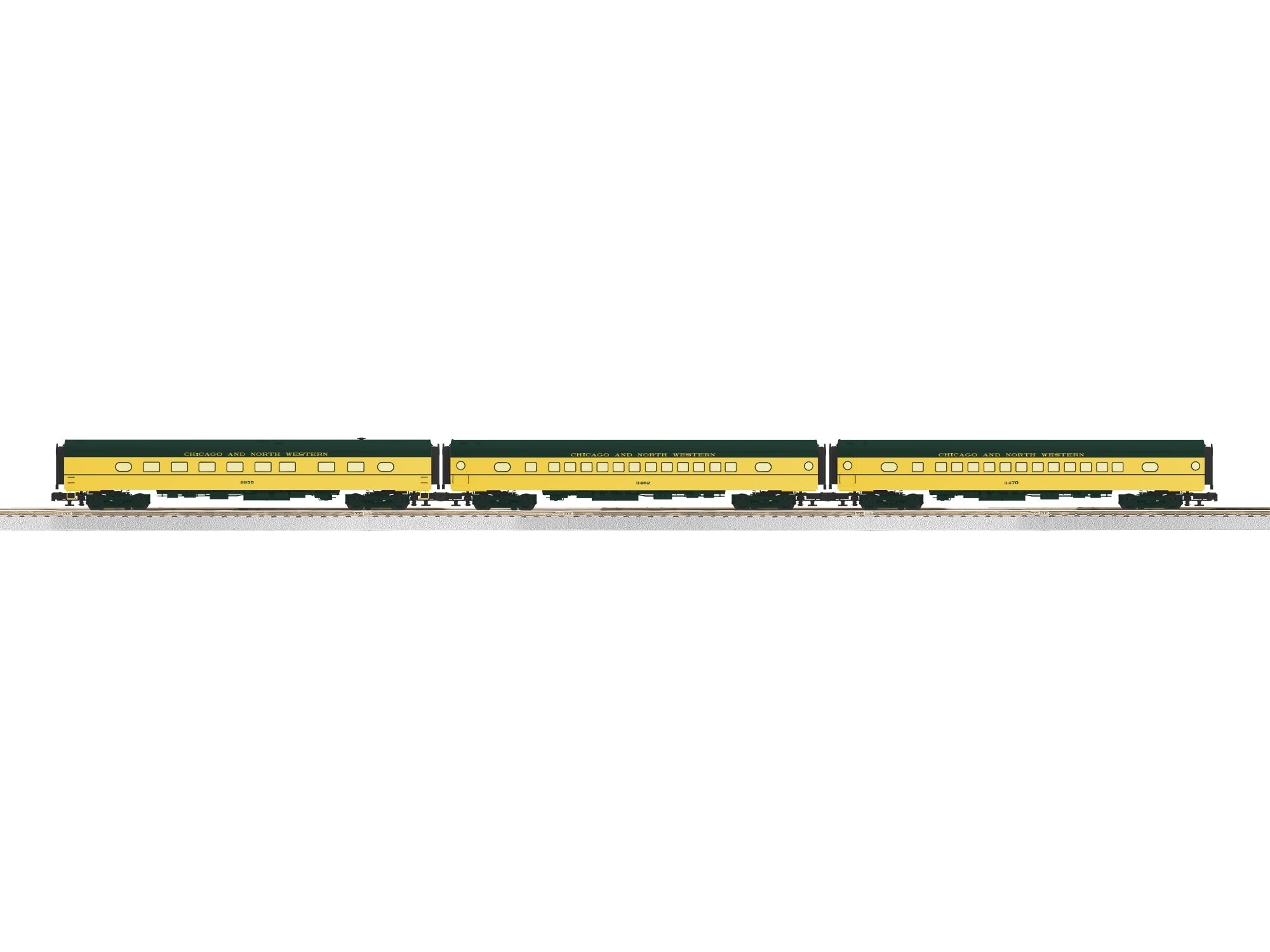 C&NW 18 INCH ALUM 3PK
