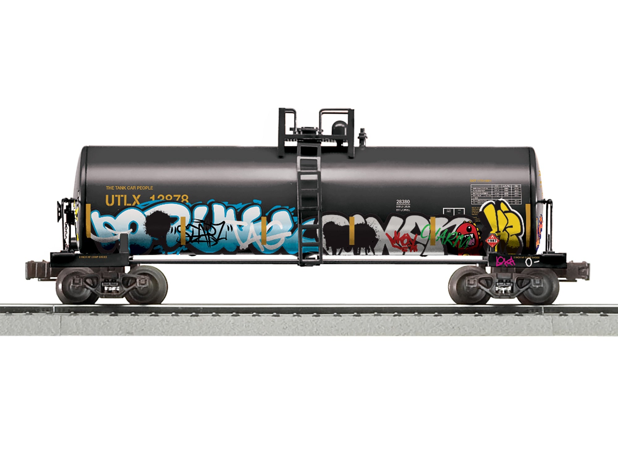 UTLX GRAFFITI TANK CAR
