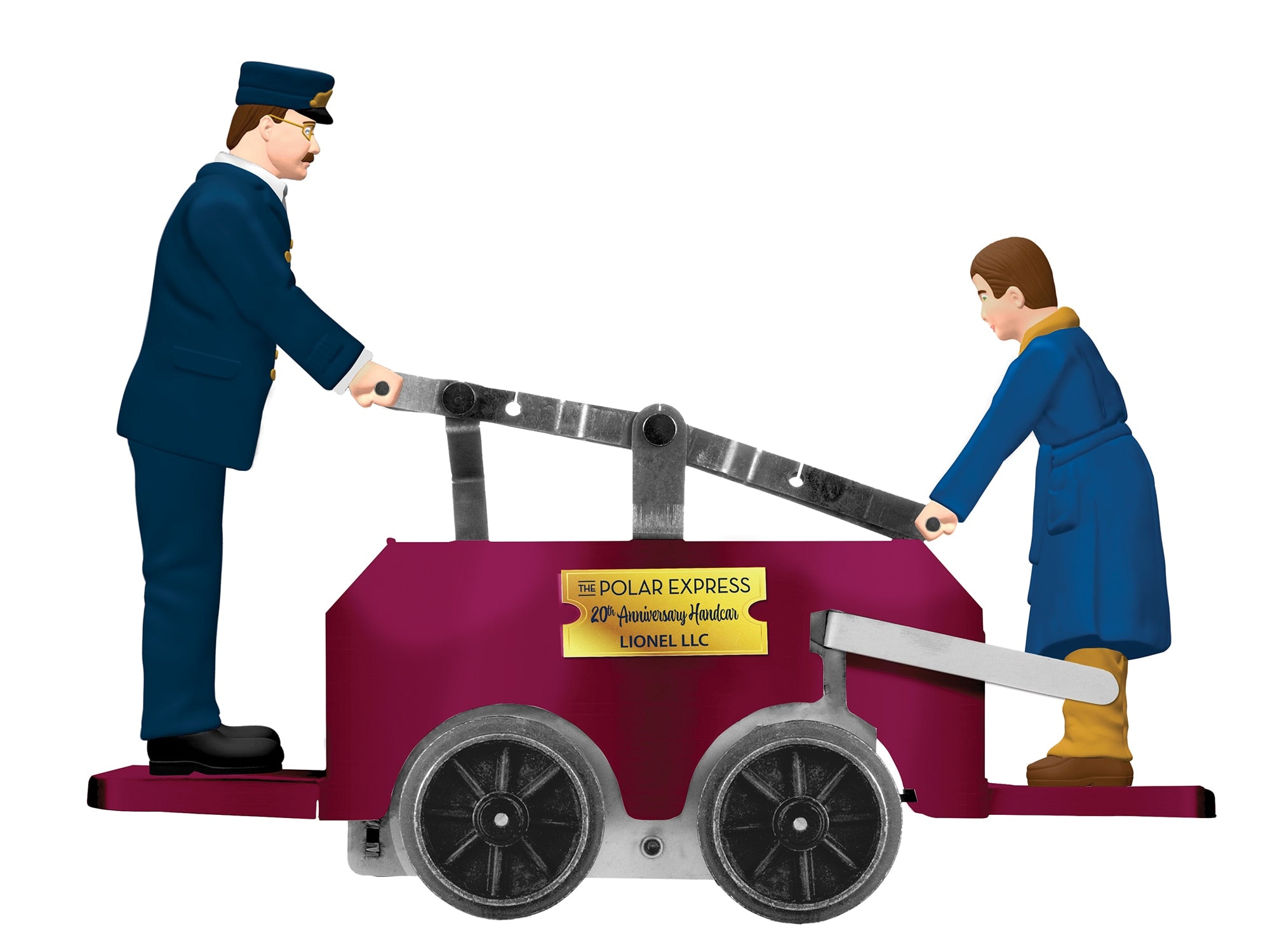 20TH ANNIV POLAR EXPRESS HANDCAR