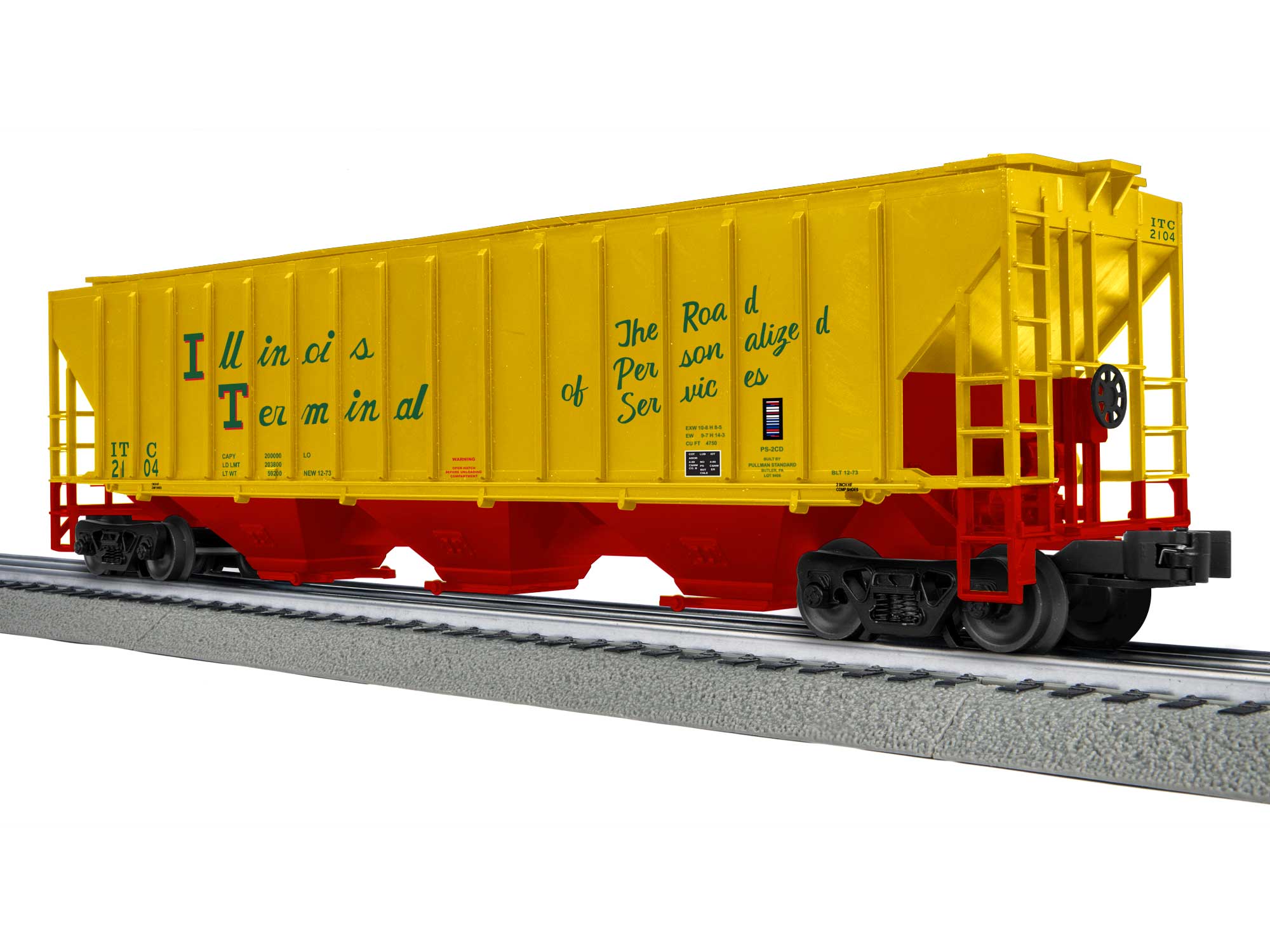 I.T. PS-2CD COVERED HOPPER