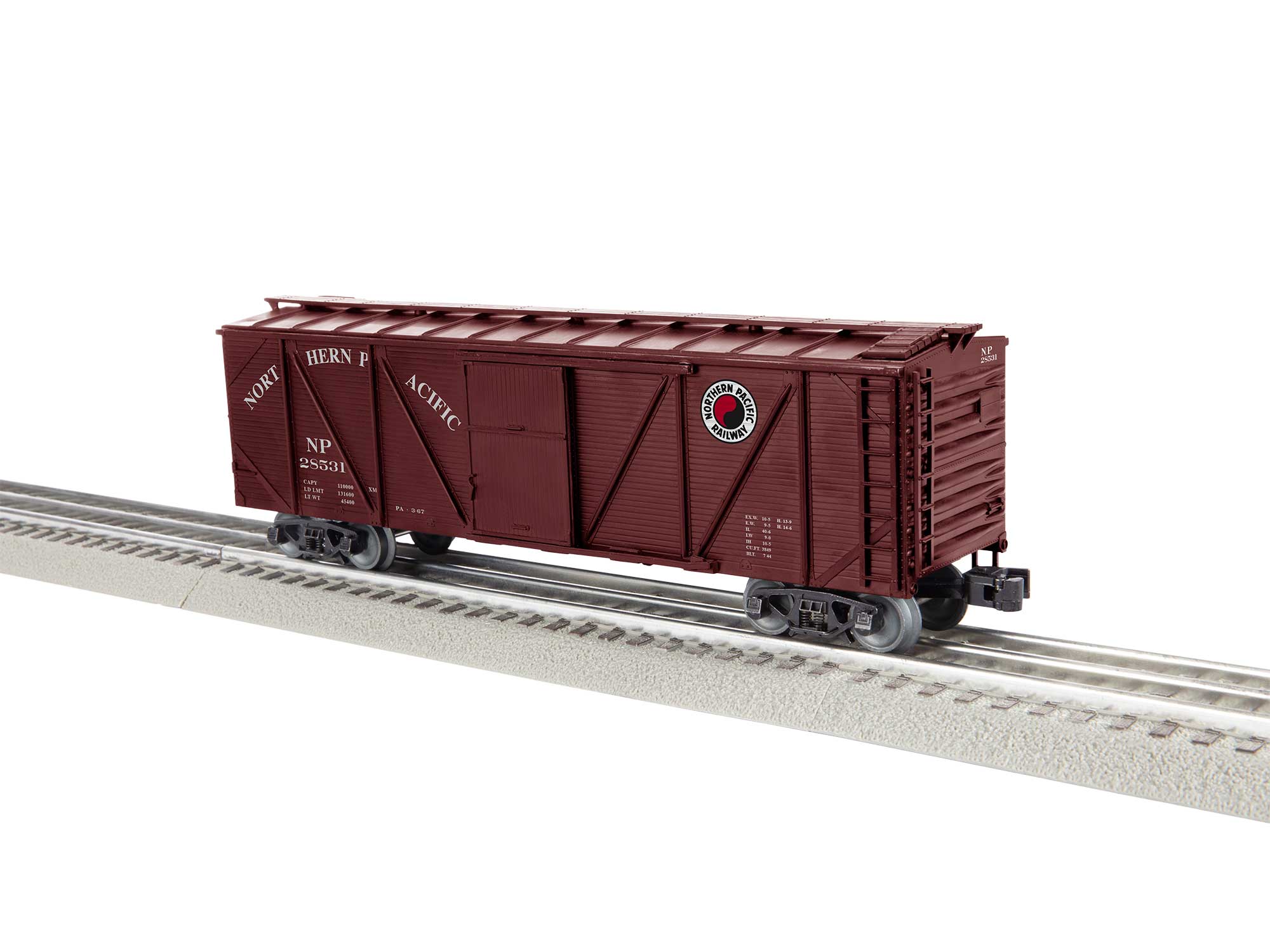 NP SS BOX CAR