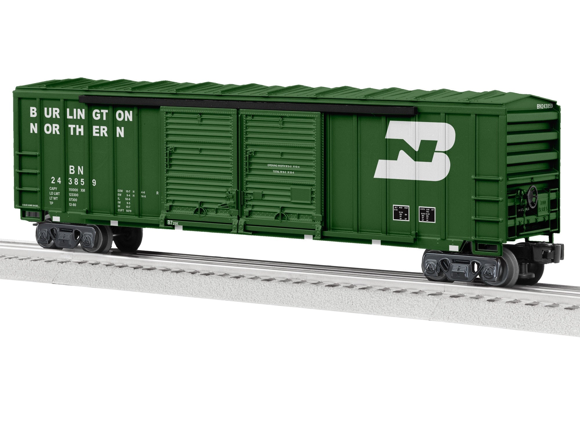B.N. STD O DD BOX CAR