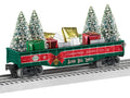 XMAS GONDOLA W/TREES & GIFTS