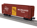 MILW RIB-SIDE BOXCAR (LRD)