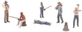 OUTDOOR PEOPLE 6 PC FIG. SET #2
