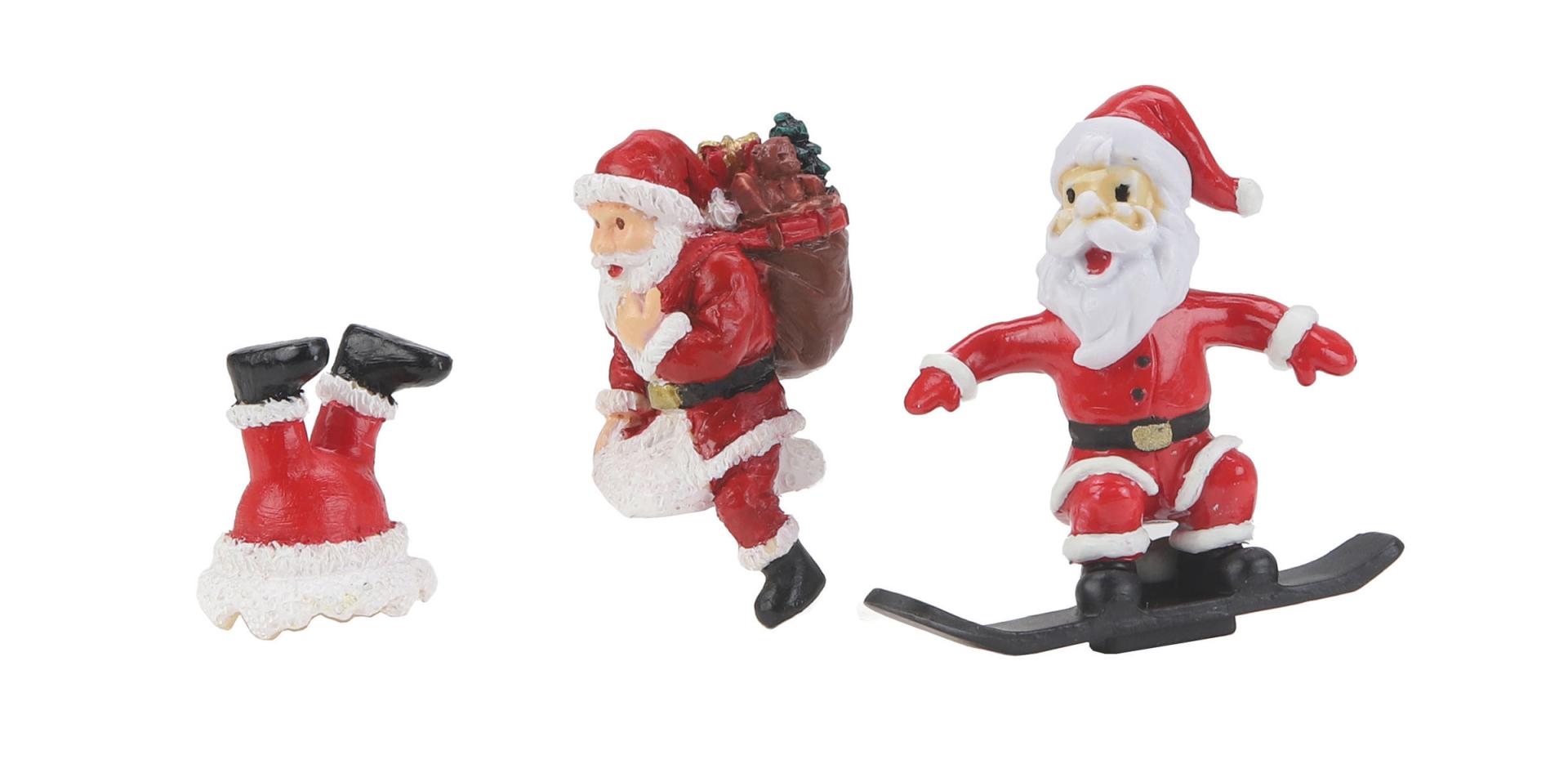 SANTA FIGURE SET