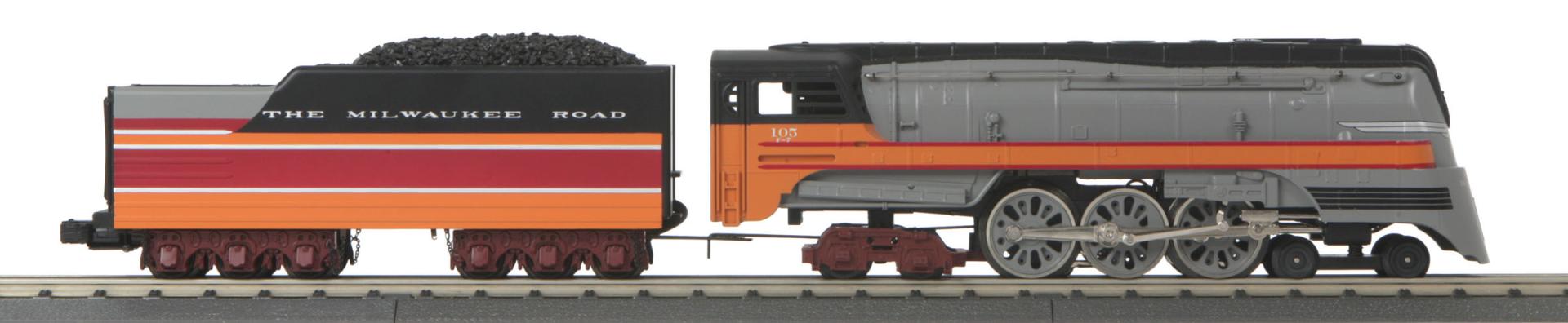 MILW 4-6-4 W/6 PASS CARS
