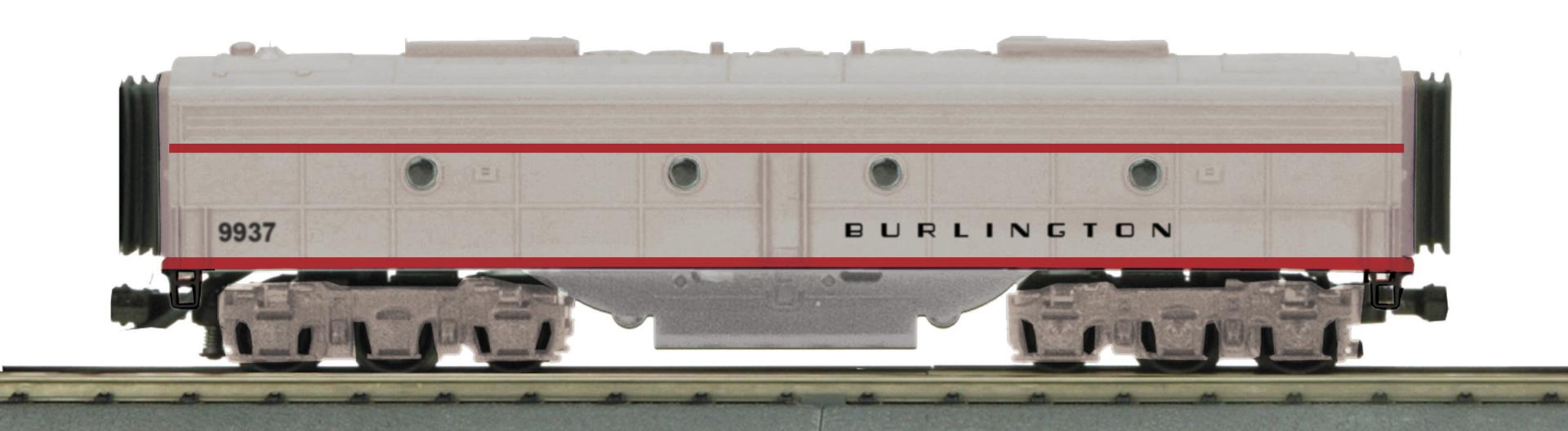 BURLINGTON E-8 DUMMY B