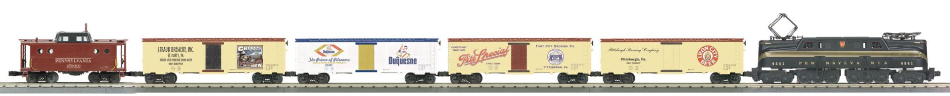 PRR GG-1 EXPRESS BEER TRAIN