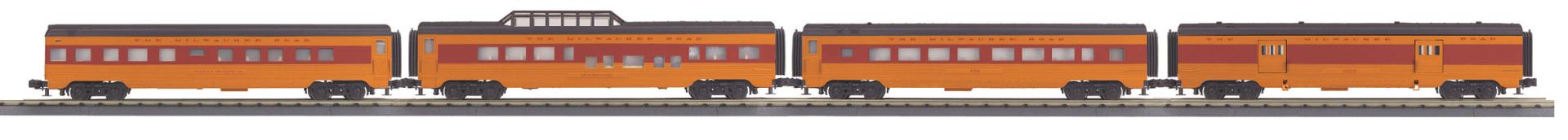 MILW 4-CAR AND 2-CAR 60 FOOT ABS PASSENGER (30-67240 & 241)