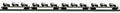 ARMY 4-CAR FLAT W/WILLYS JEEPS