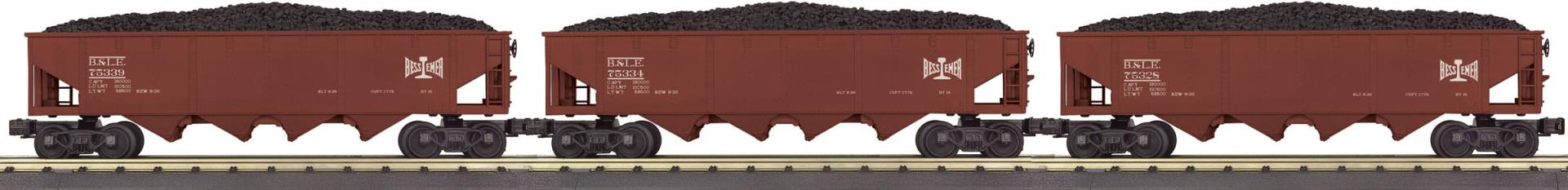 B&LE 3-CAR 4-BAY HOPPER