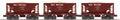 G.N. 3-CAR ORE CAR SET