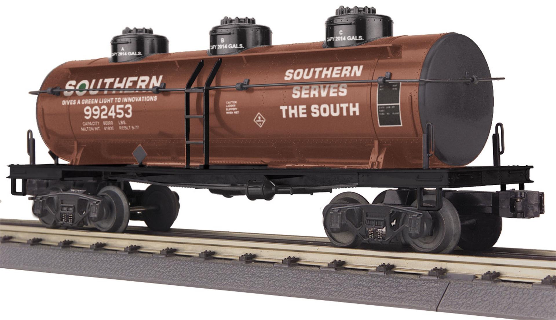 SOUTHERN 3-DOME TANK CAR