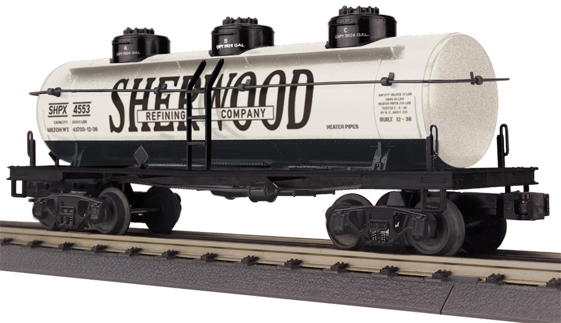 SHERWOOD REFINING 3-DOME TANK