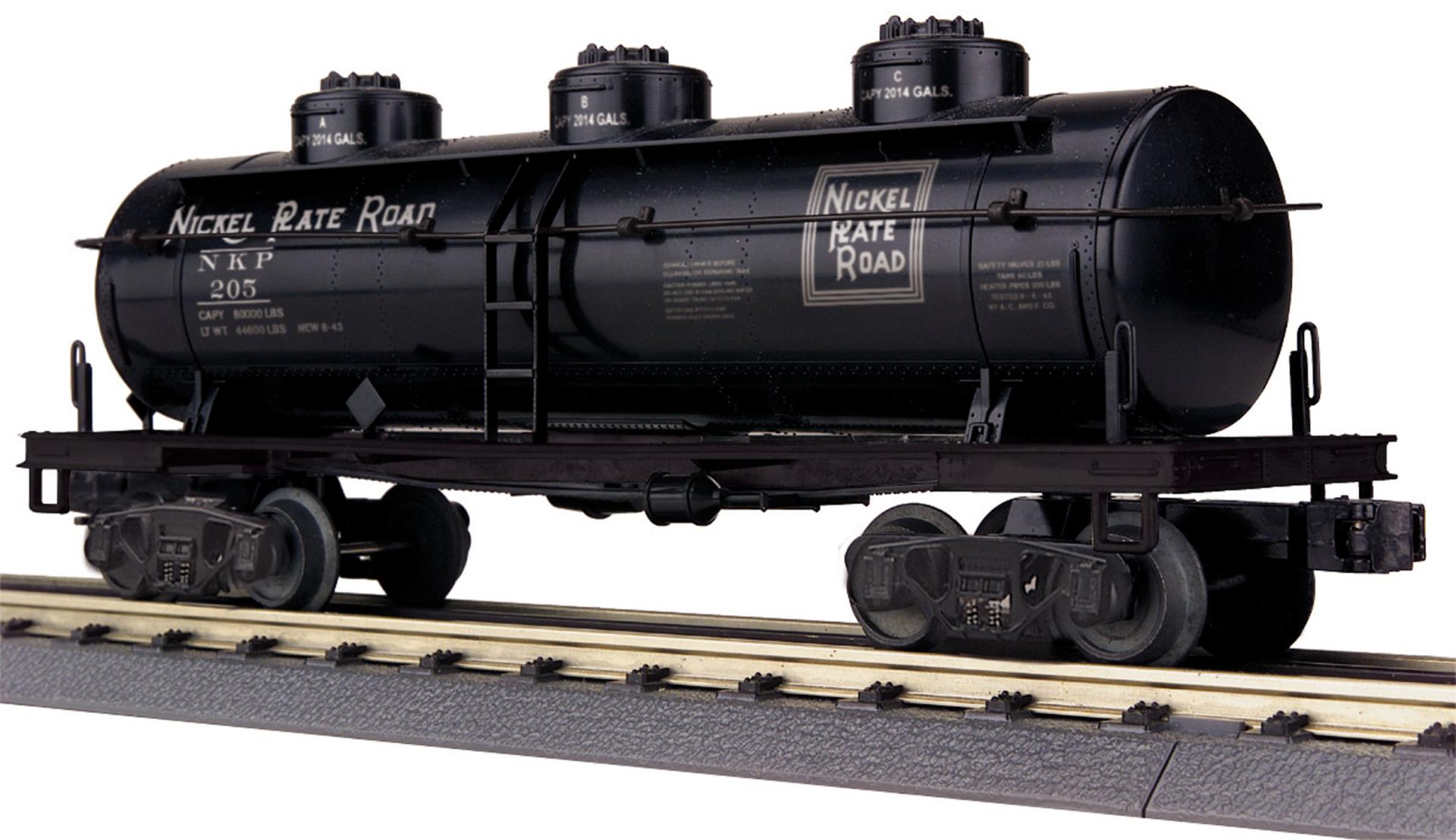 N.P.R. 3-DOME TANK CAR
