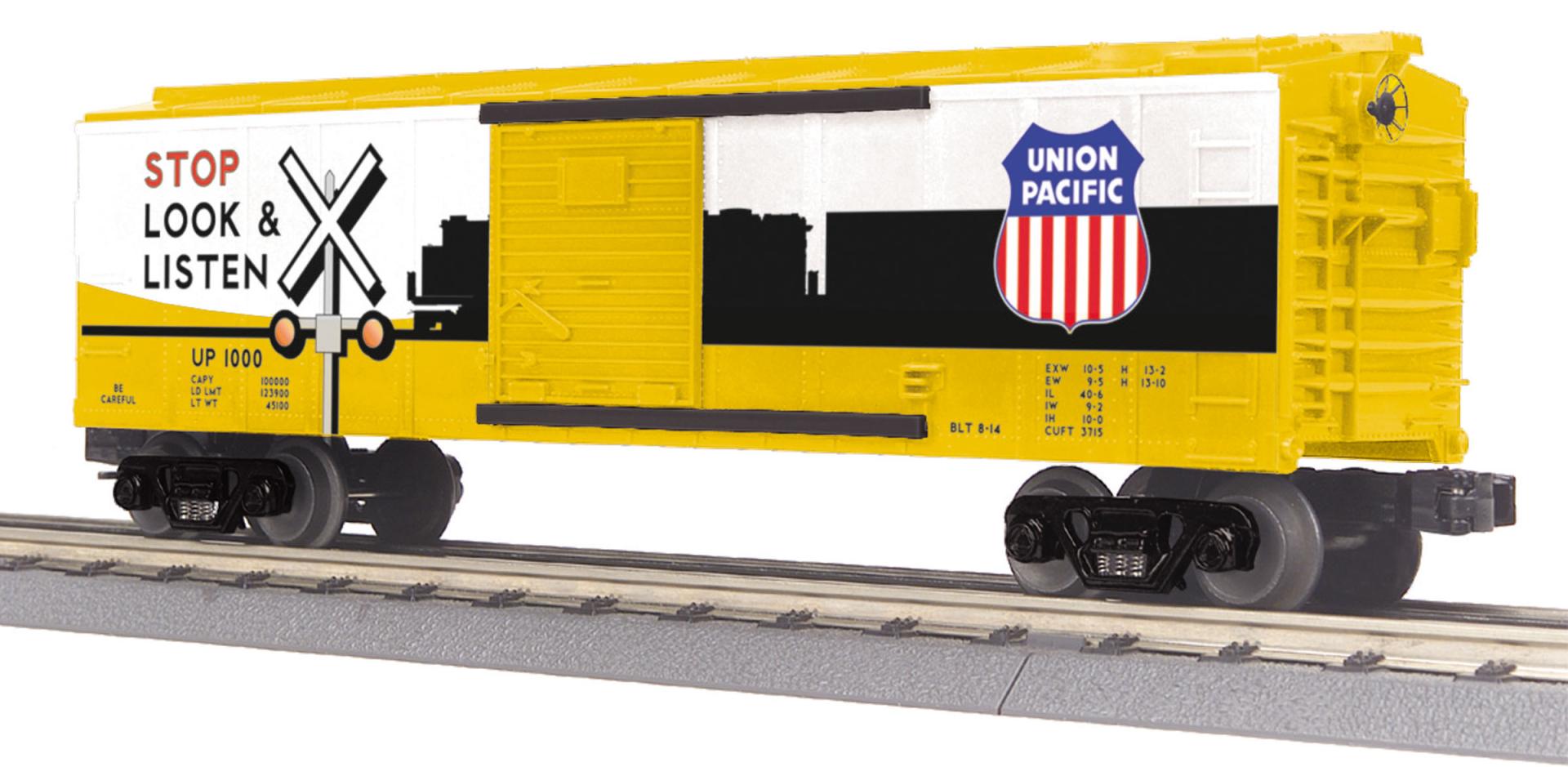 U.P. BOX CAR W/FRED