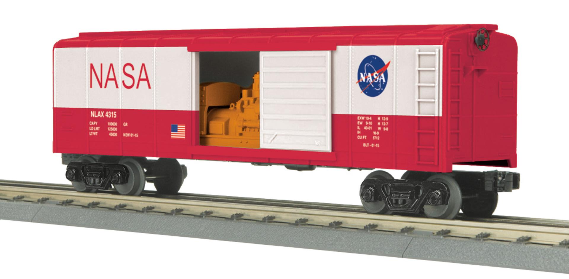 NASA BOX CAR W/LOAD