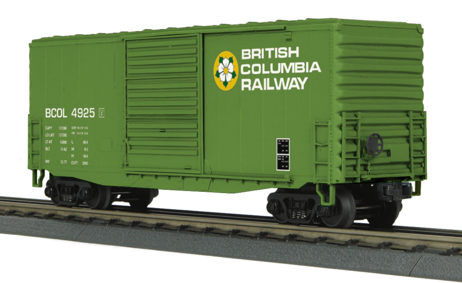 B.C. 40' BOX CAR
