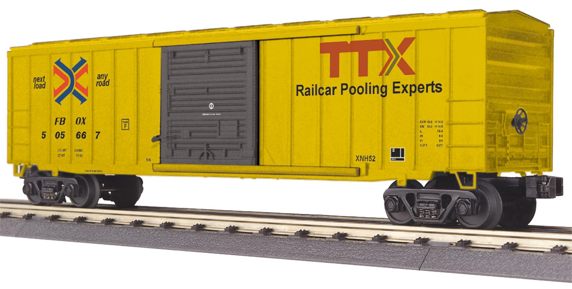 TTX 50' MODERN BOXCAR