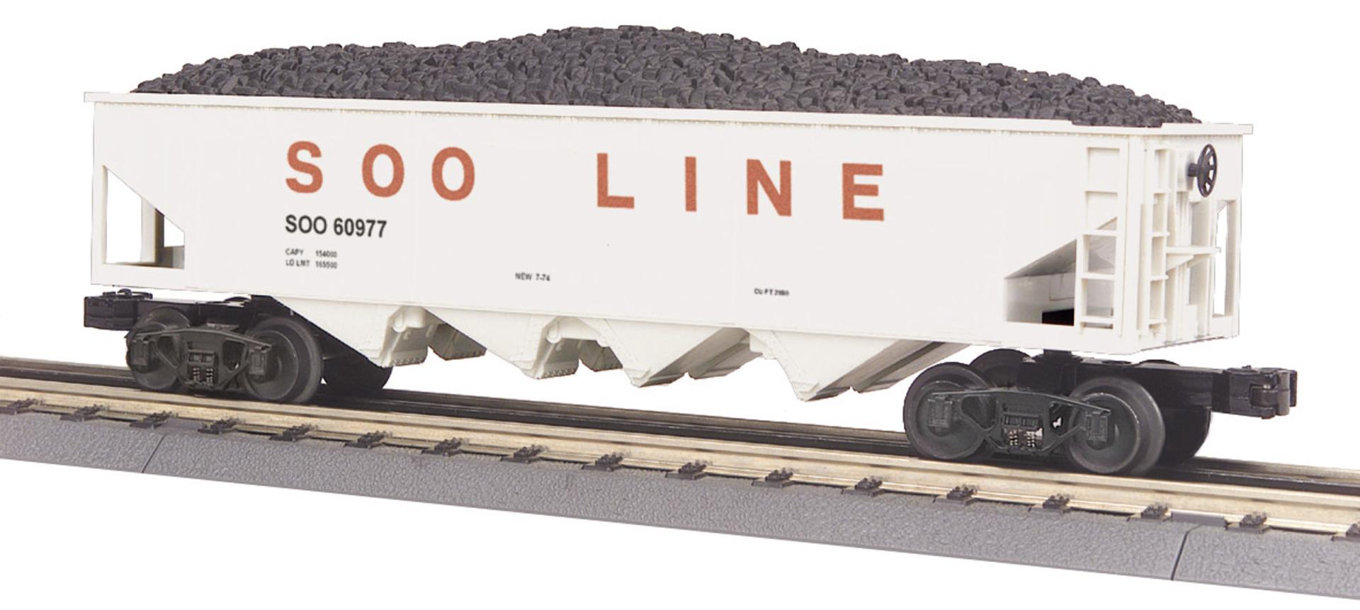 SOO LINE 4-BAY HOPPER