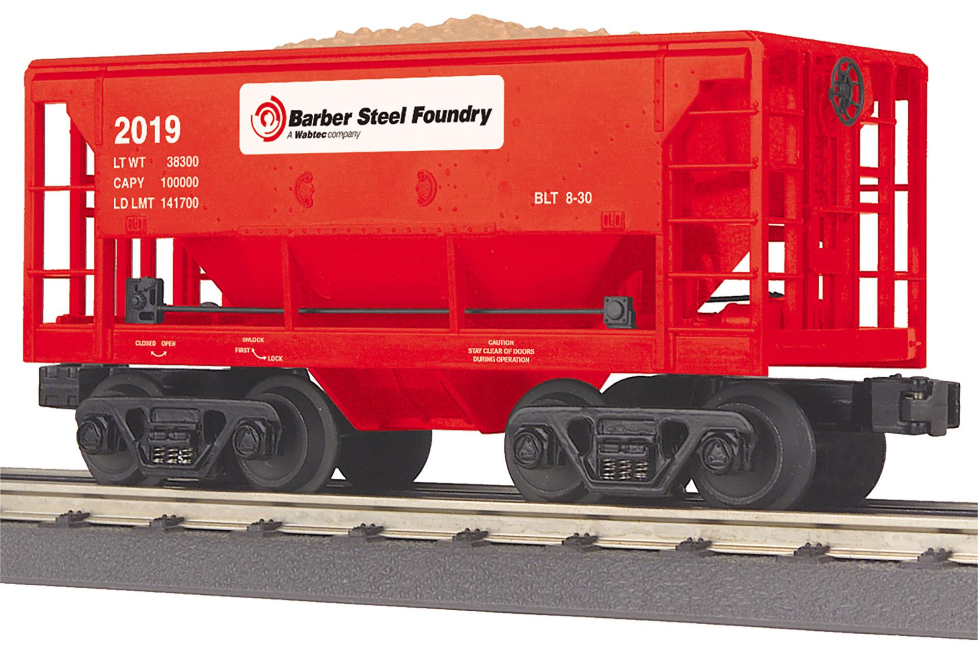 BARBER FOUNDRY ORE CAR