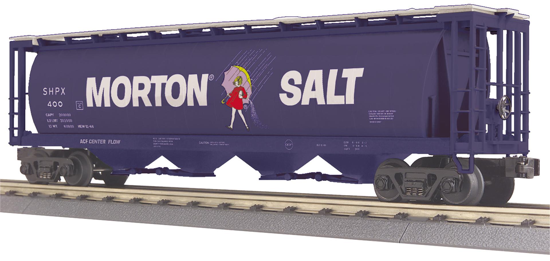 MORTON SALT HOPPER CAR
