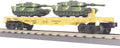 ARMY FLAT W/2 M1-a TANKS