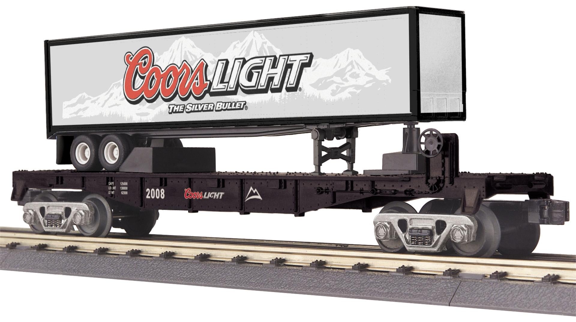 COORS LIGHT FLAT W/TRAILER