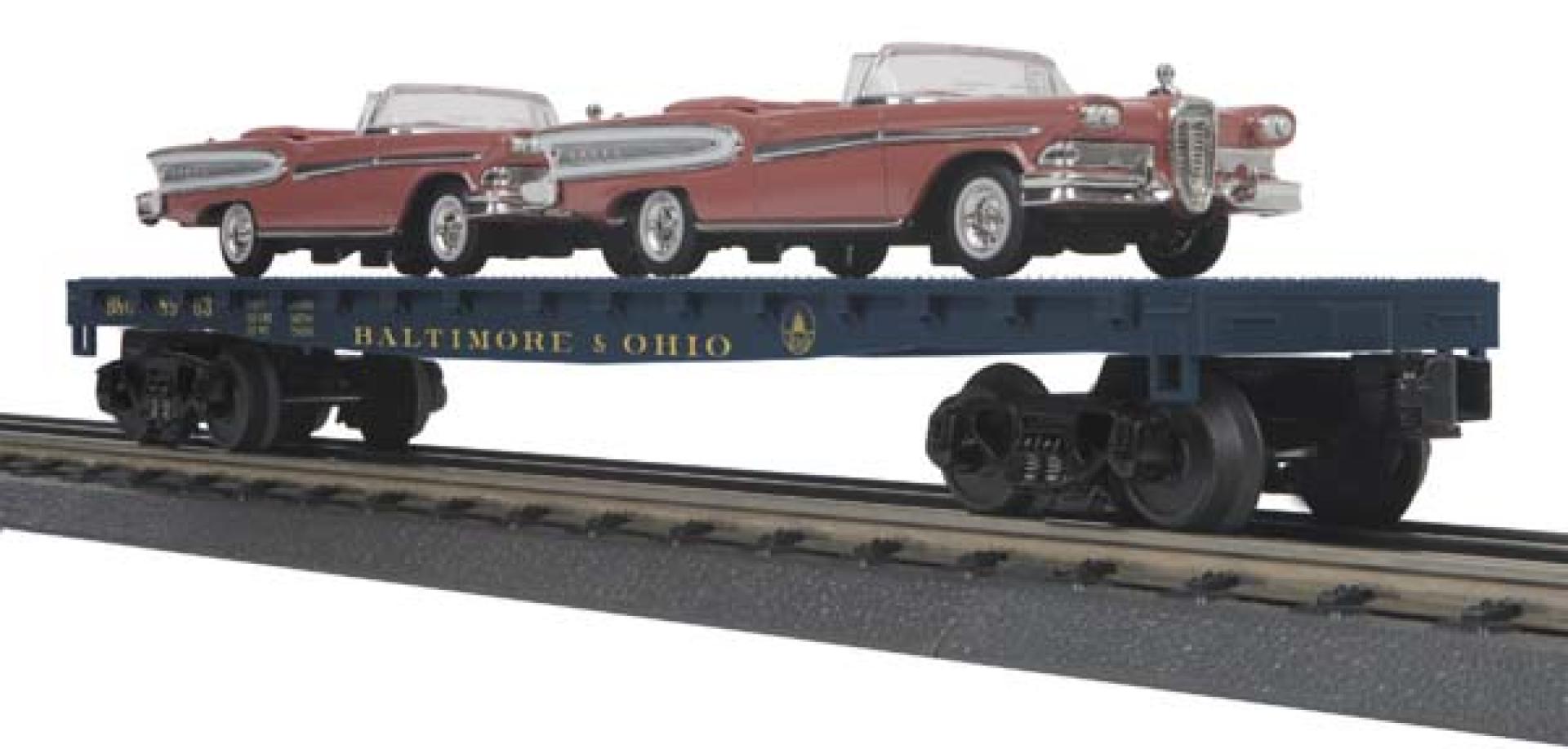 B.& O. FLAT W/EDSEL CITATIONS