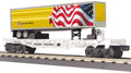 U.P. FLAT W/TRAILER