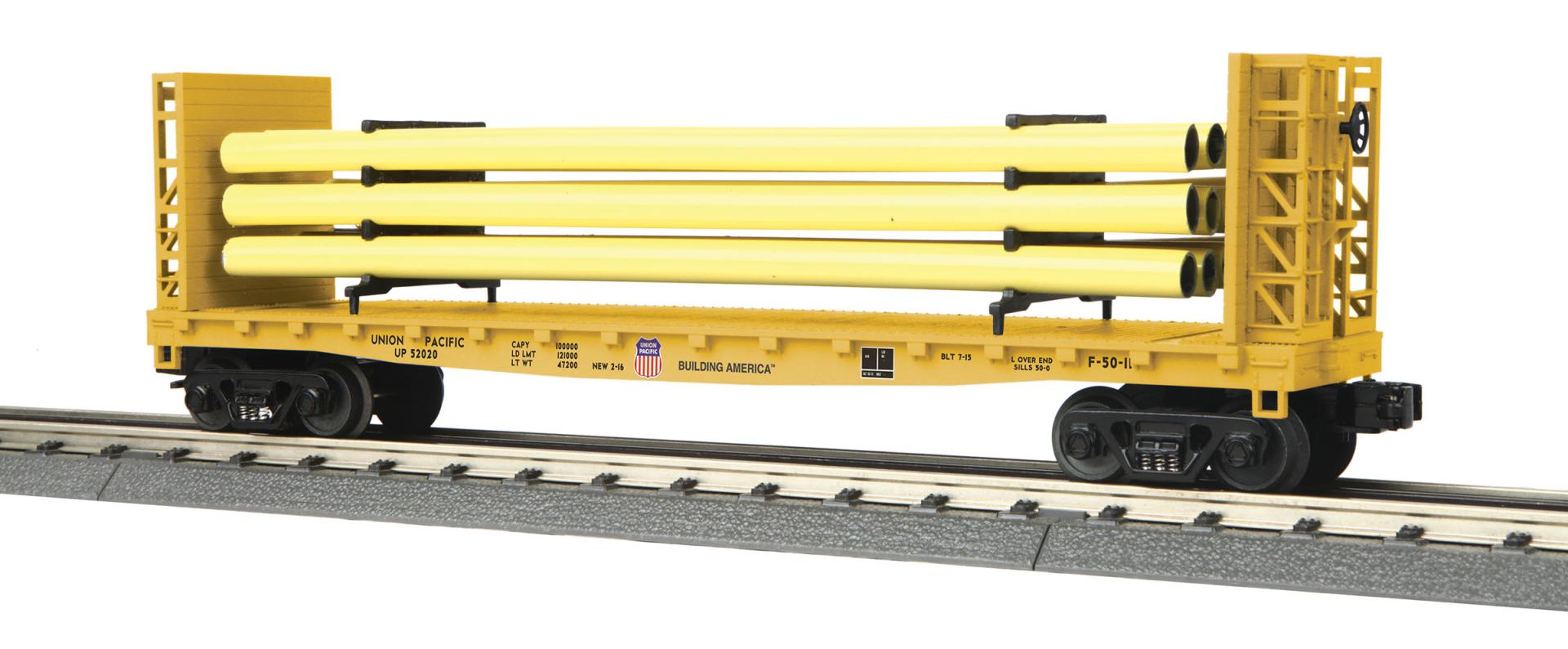 U.P. FLAT W/PIPE LOAD
