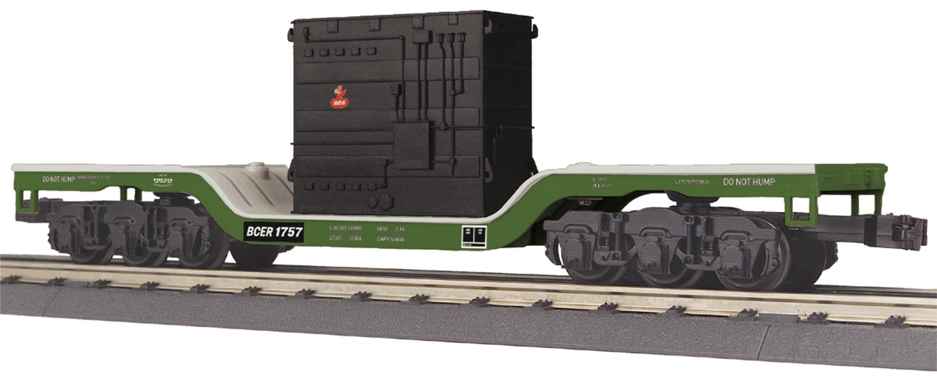 BC DEPRESSED FLAT CAR