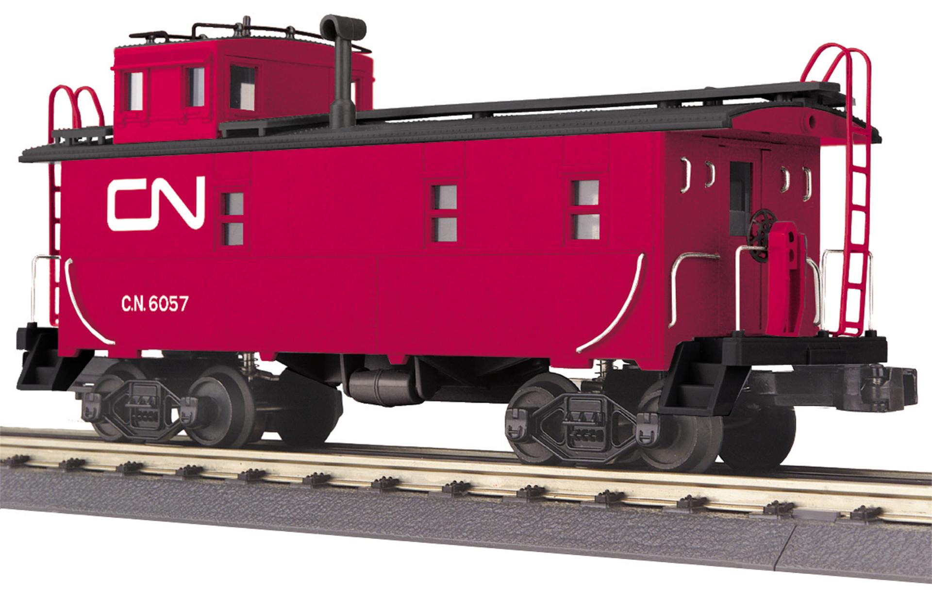 C.N. OFFSET STEEL CABOOSE