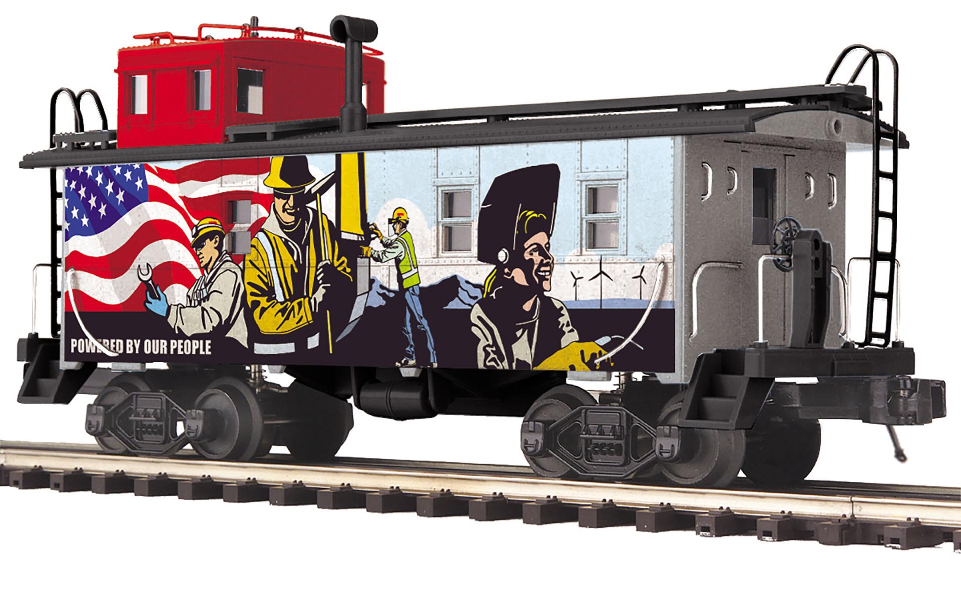U.P. OFFSET STEEL CABOOSE