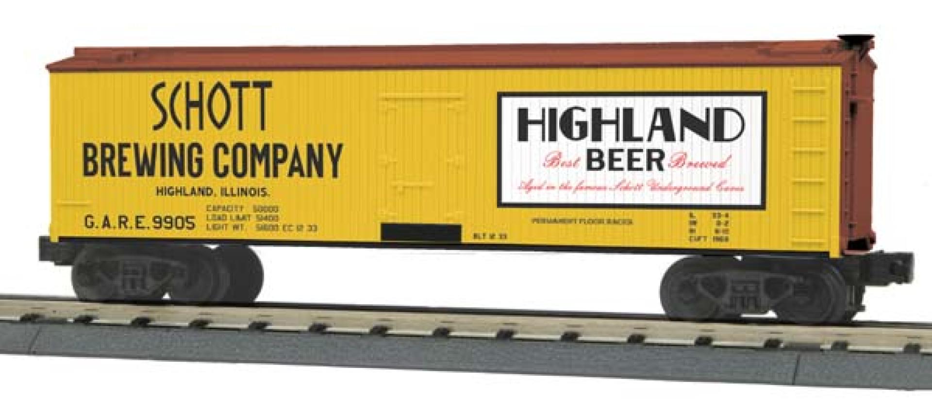 SCHOTT BREWING CO REEFER