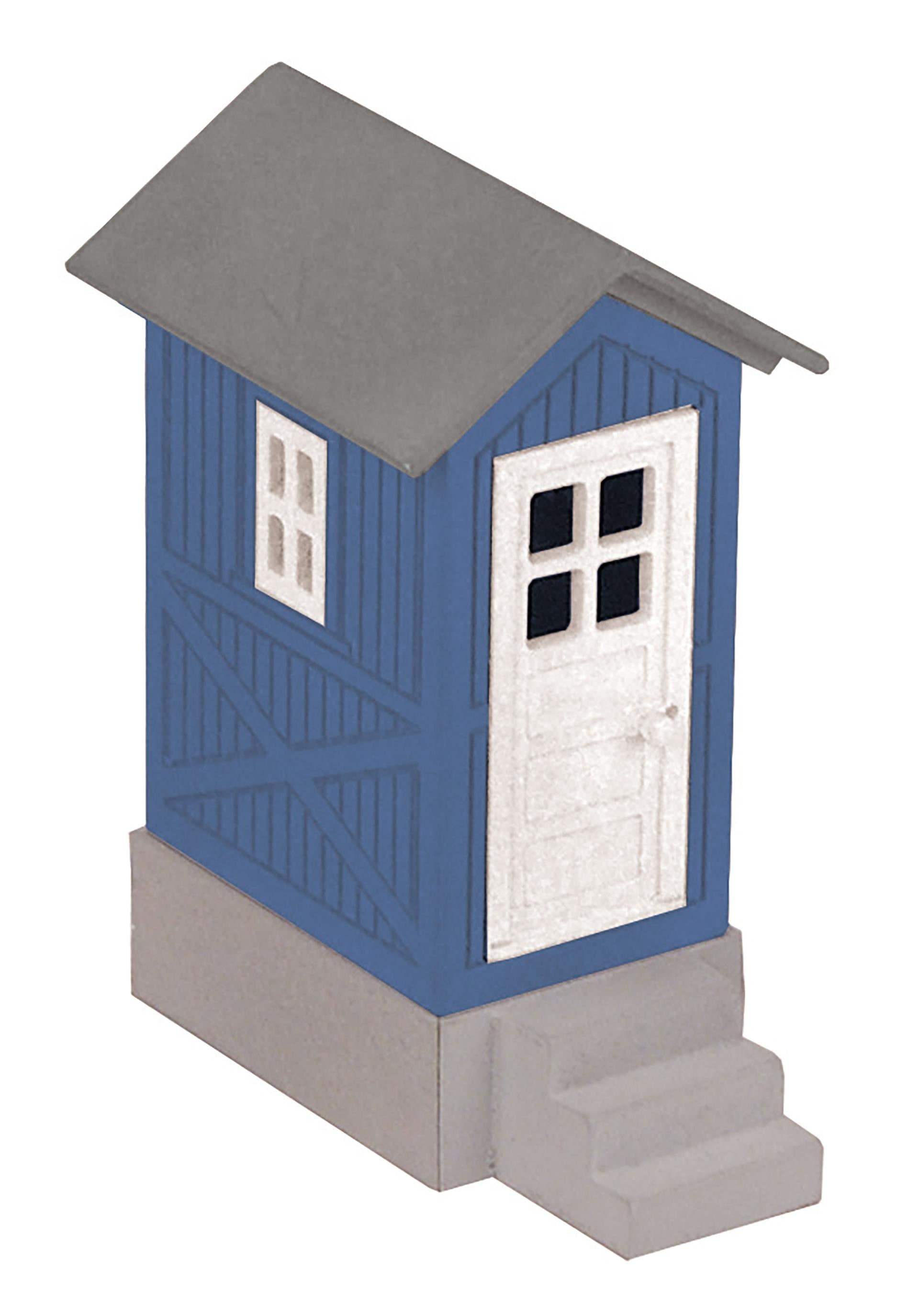 BLUE & WHITE TELEPHONE SHANTY