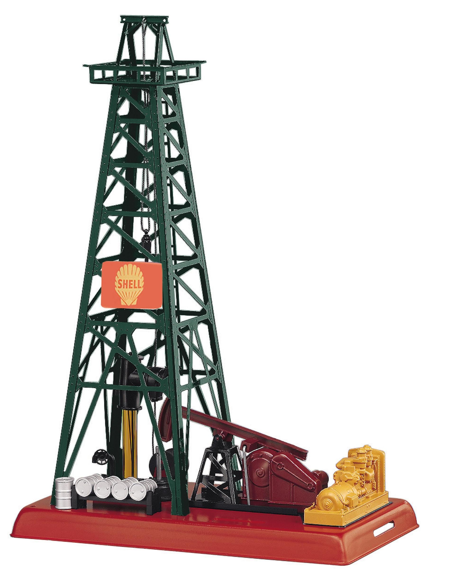 SHELL #455 OPERATING OIL DERRICK