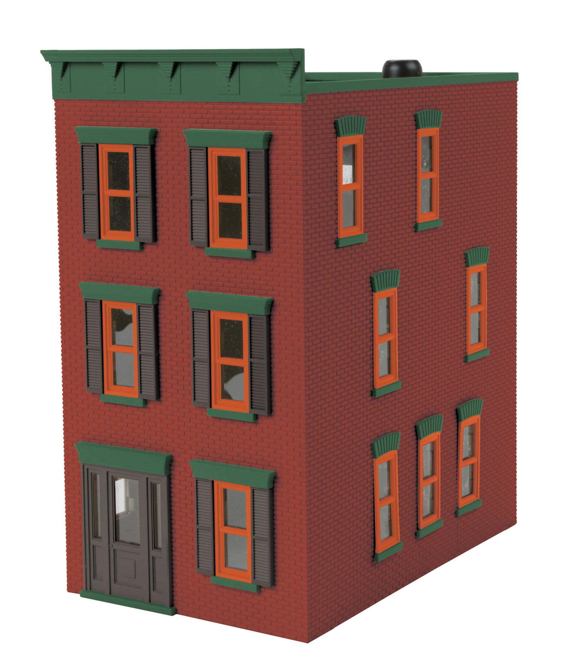 3 STORY TOWN HOUSE #2 (RED)