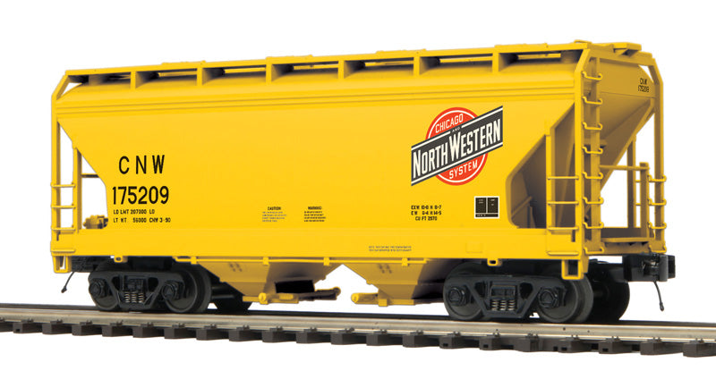 C.& N.W. 2 BAY HOPPER