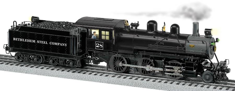 BETH STEEL 2-6-0 MOGUL (CONV)