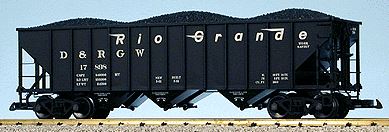 RIO GRANDE HOPPER CAR