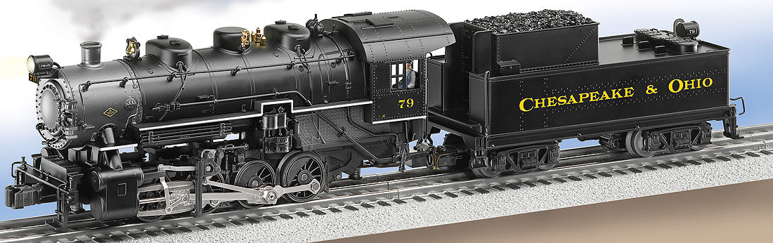 C.& O. 0-8-0 W/TRAINS Gauge (American Flyer)OUNDS Gauge (American Flyer)