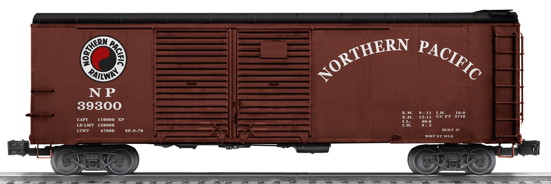 N.P. DD BOXCAR