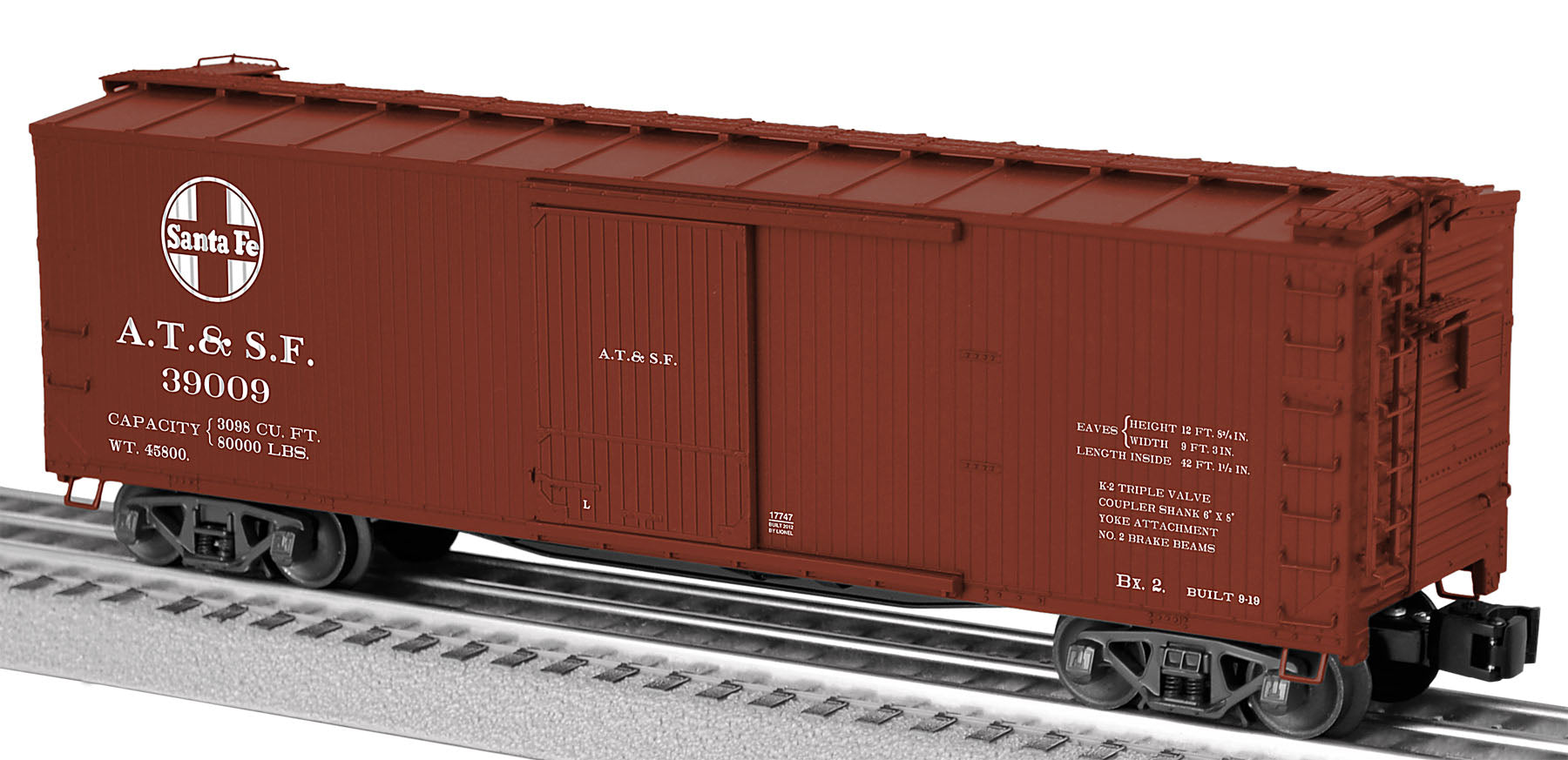 SANTA FE D-SHEATHED BOX CAR